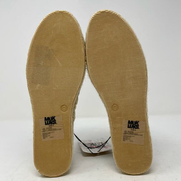 NEW Mukluks Birte Espadrille Flats Sequins Womens Size 9 - Picture 9 of 11